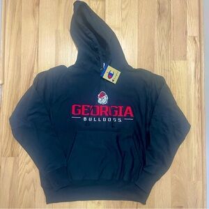 NWT Champion Georgia Bulldogs UGA embroidered hoodie sweatshirt